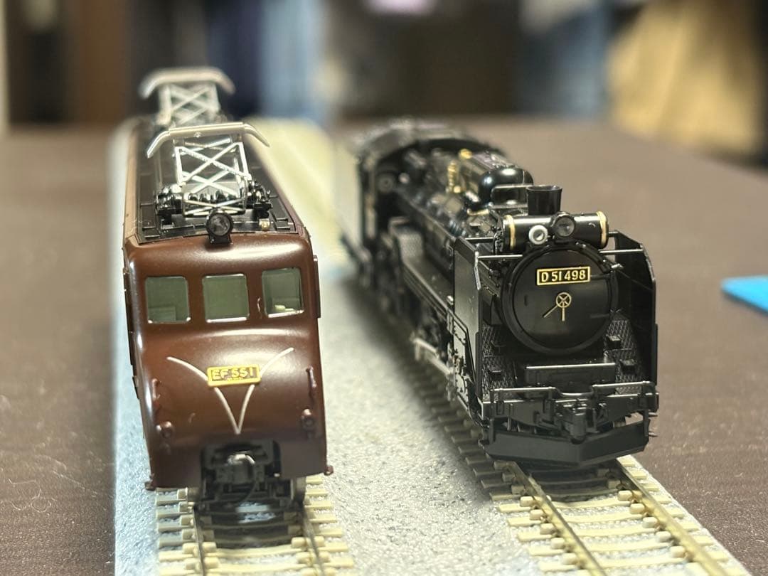 KATO D51 498 & EF55 高崎運転所　2機セット