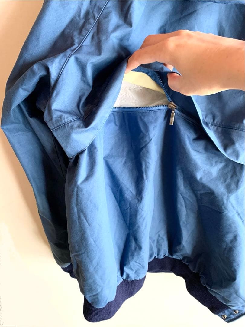 昭和レトロ DESCENTEデサント スキーウェア スノボ ジャケットデニム①