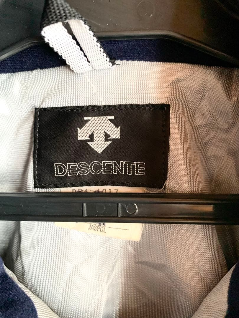 昭和レトロ DESCENTEデサント スキーウェア スノボ ジャケットデニム①
