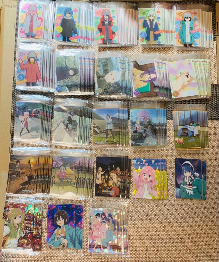 ゆるキャン△ SEASON3 ウエハース　まとめ売り　188枚