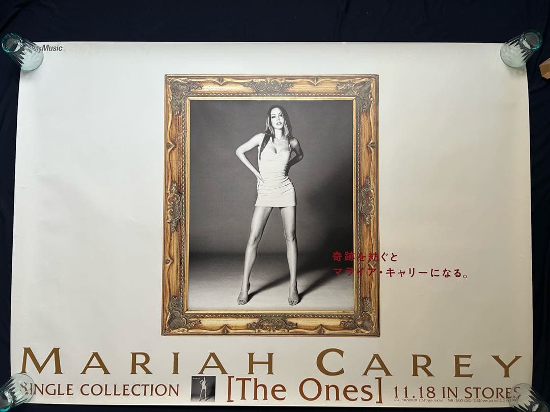 ☆激レア☆Mariah Carey☆The Ones☆B0ポスター☆当時物☆①☆