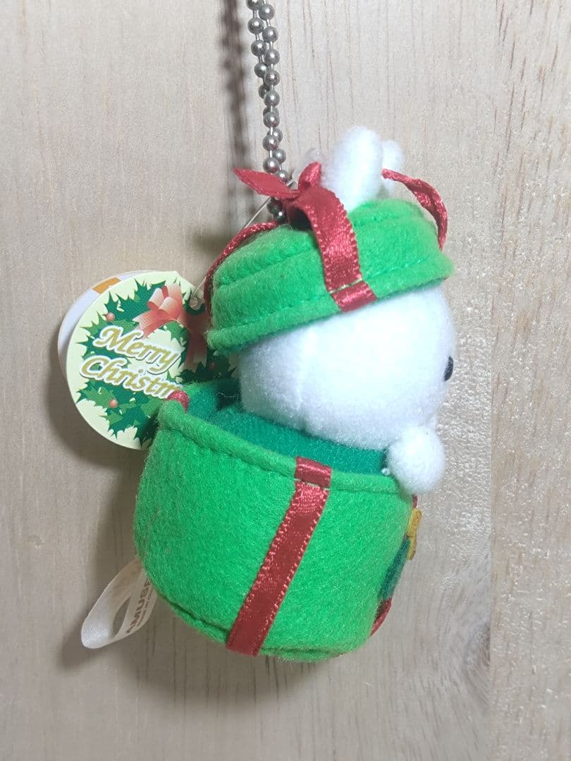 激レア☆うさずきん☆クリスマスMマスコット☆ぬいぐるみキーホルダー