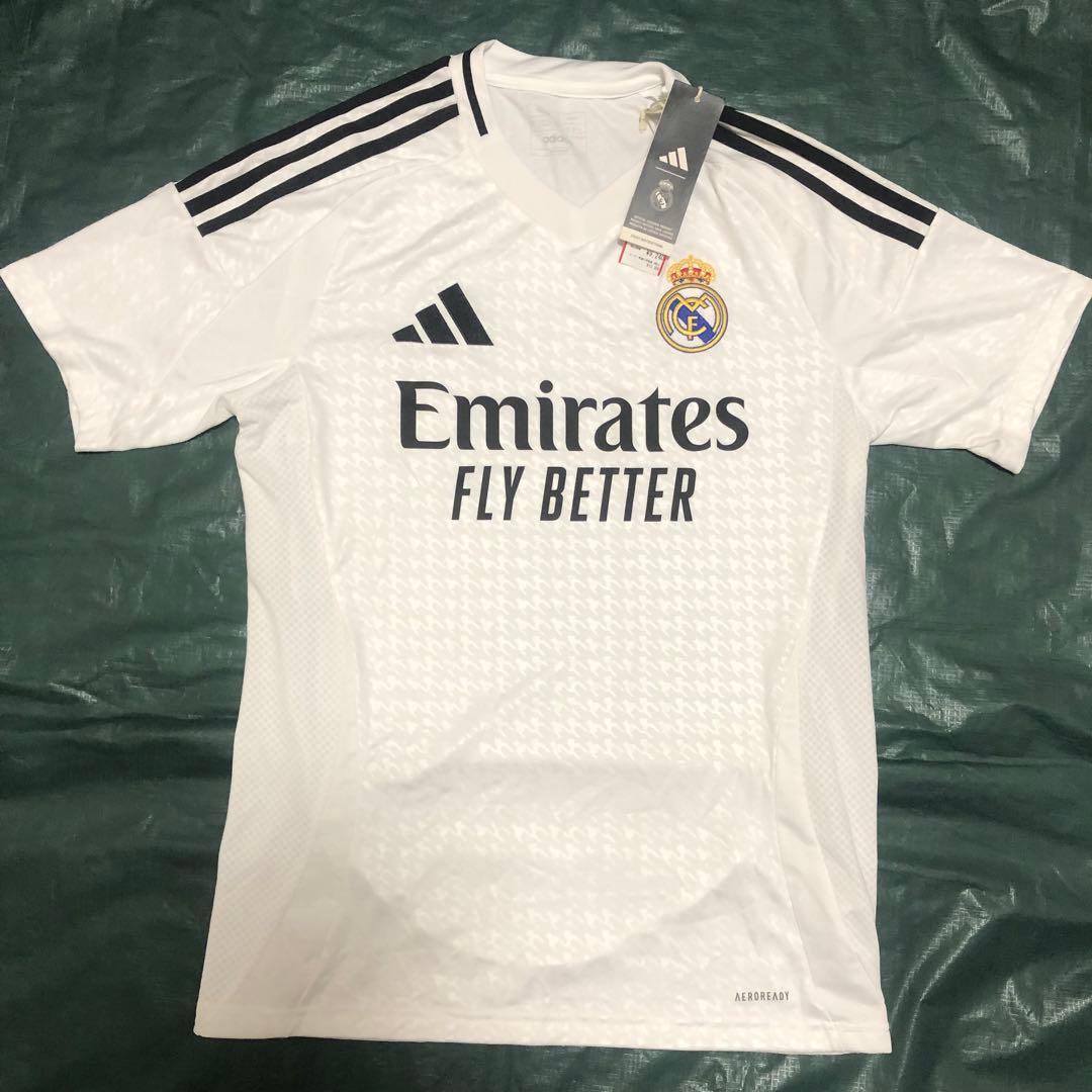 24/25 レアルマドリード　ホーム　Mサイズ　新品タグ付き正規品　エムバペ