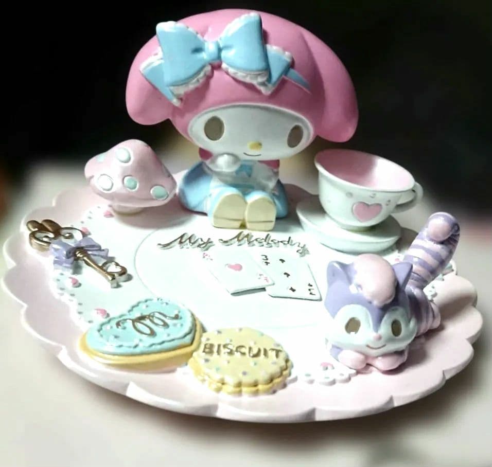 レア！ マイメロディ 不思議の森 アクセサリートレイ マイメロ アリス