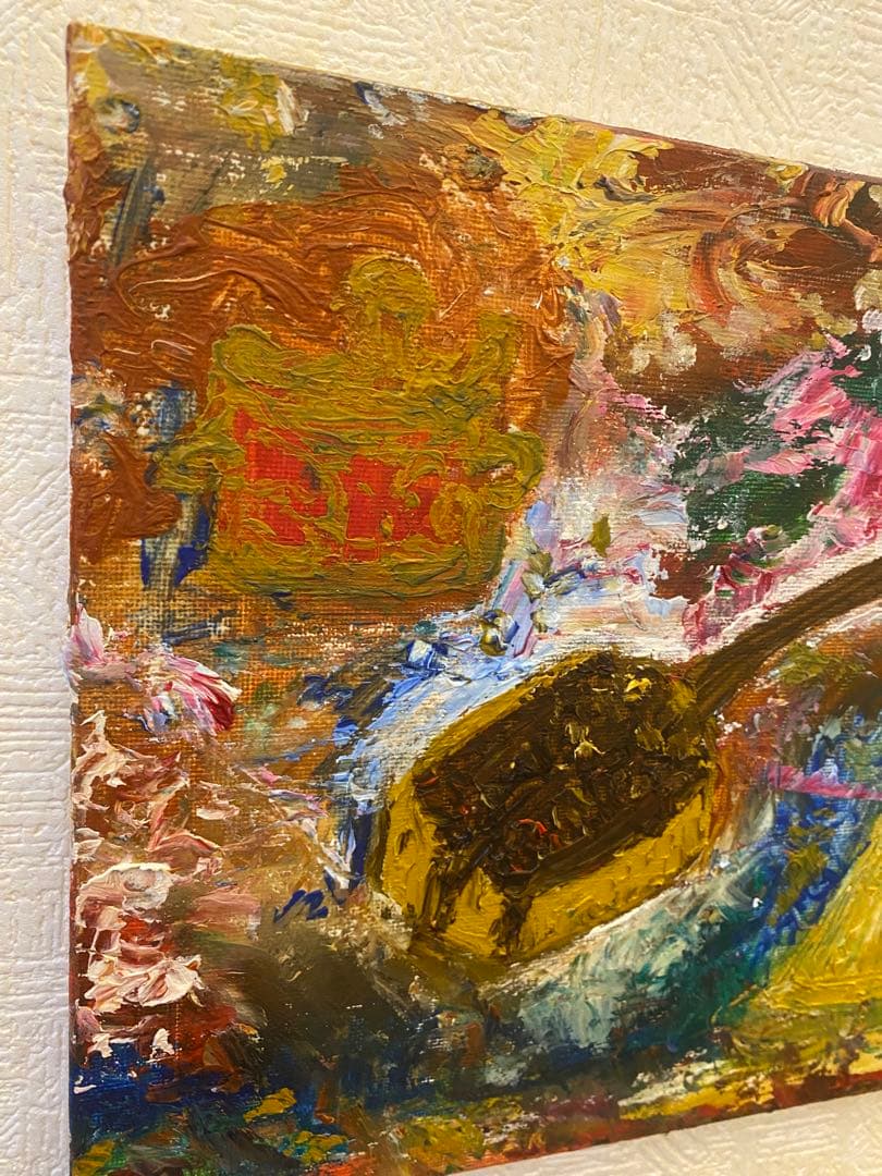 油彩画 【Okinawa at that time】F3