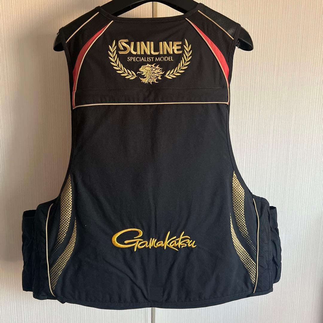 サンライン ステータスHGフローティングベスト(がまかつ MST 釣武者松田稔)