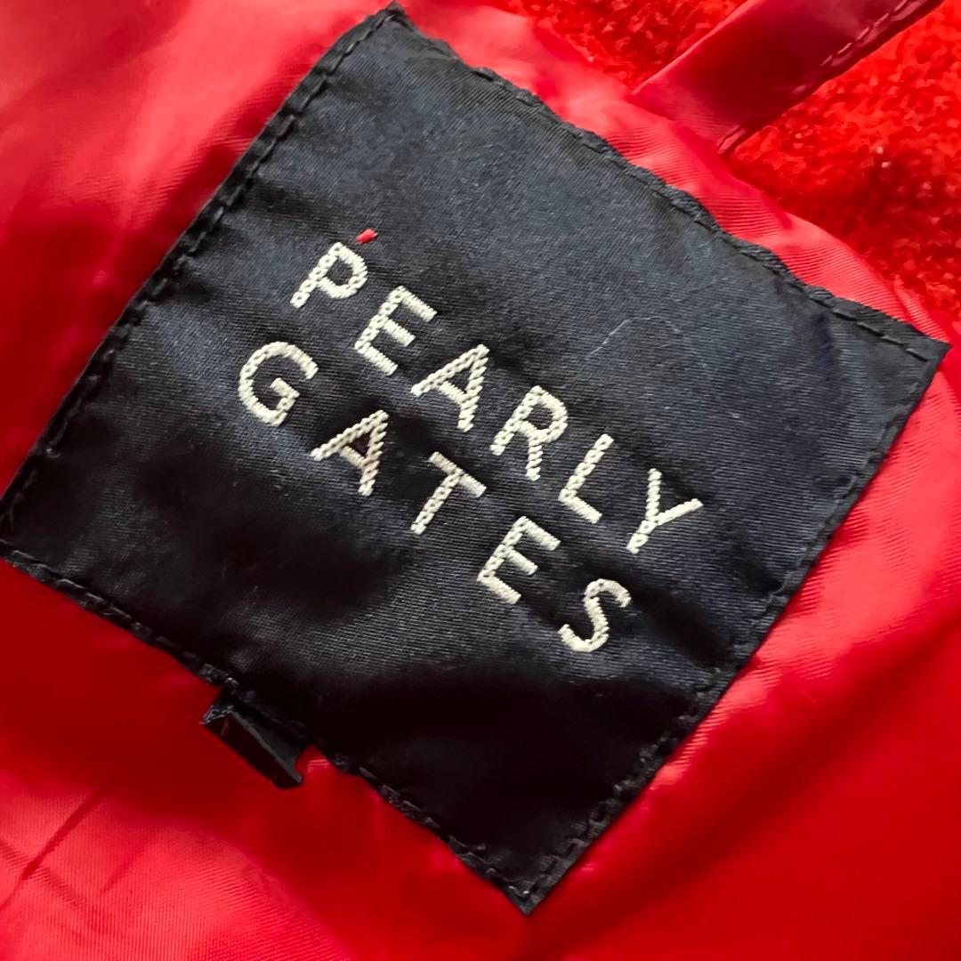 Pearly Gates パーリーゲイツ　チェック　ダウンベスト　ゴルフ　中綿入
