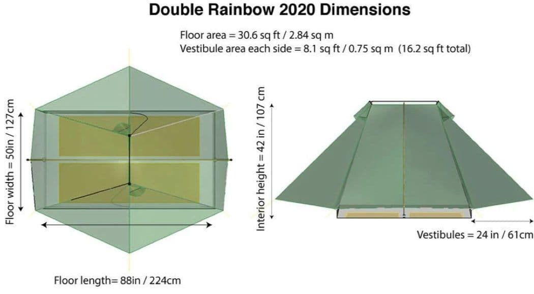 Tarptent　Double Rainbow / タープテントダブルレインボ