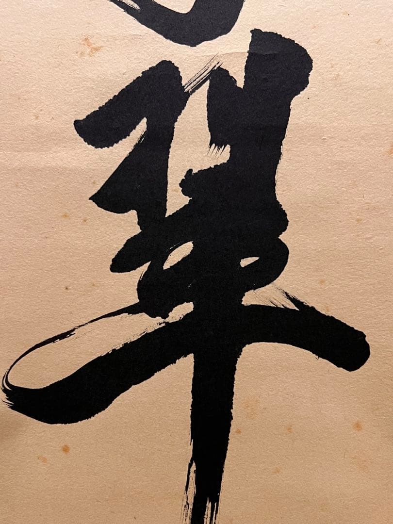 立花大亀 掛け軸 掛軸「松樹千年翠」書 紙本 共箱 直筆 臨済宗 大徳寺 茶掛