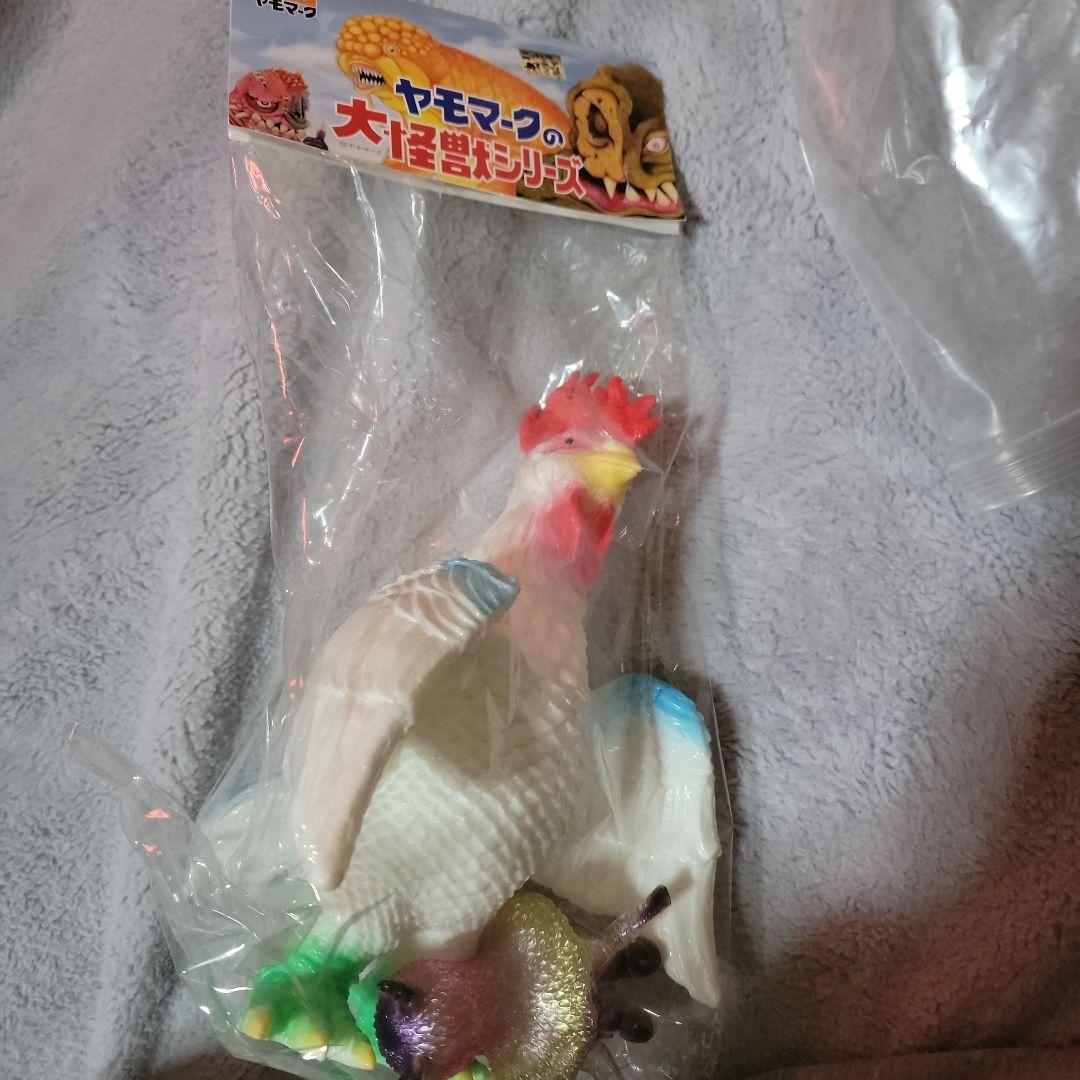 ヤマモーク大怪獣シリーズ/ザンギラー＆カーネル星人　ソフビ