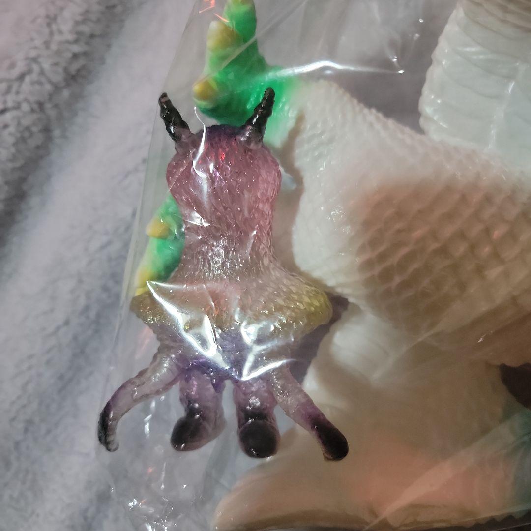 ヤマモーク大怪獣シリーズ/ザンギラー＆カーネル星人　ソフビ