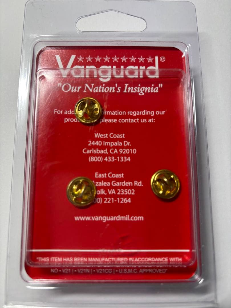 【正規品　未開封】ヴァンガード 米海軍ネイビーシールズバッジ