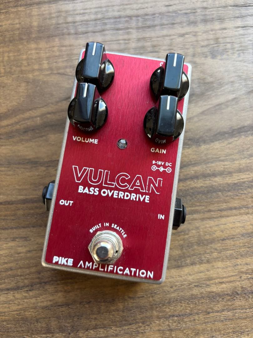 ベース Pike Amplification VULCAN BASS OVERDRIVE