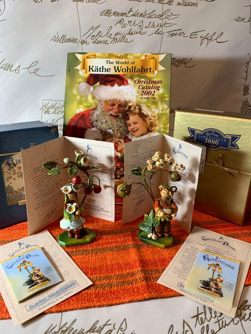 ドイツ製　木製人形　ケーテウォルファルト社の限定お人形セット(メル様ご確認用)