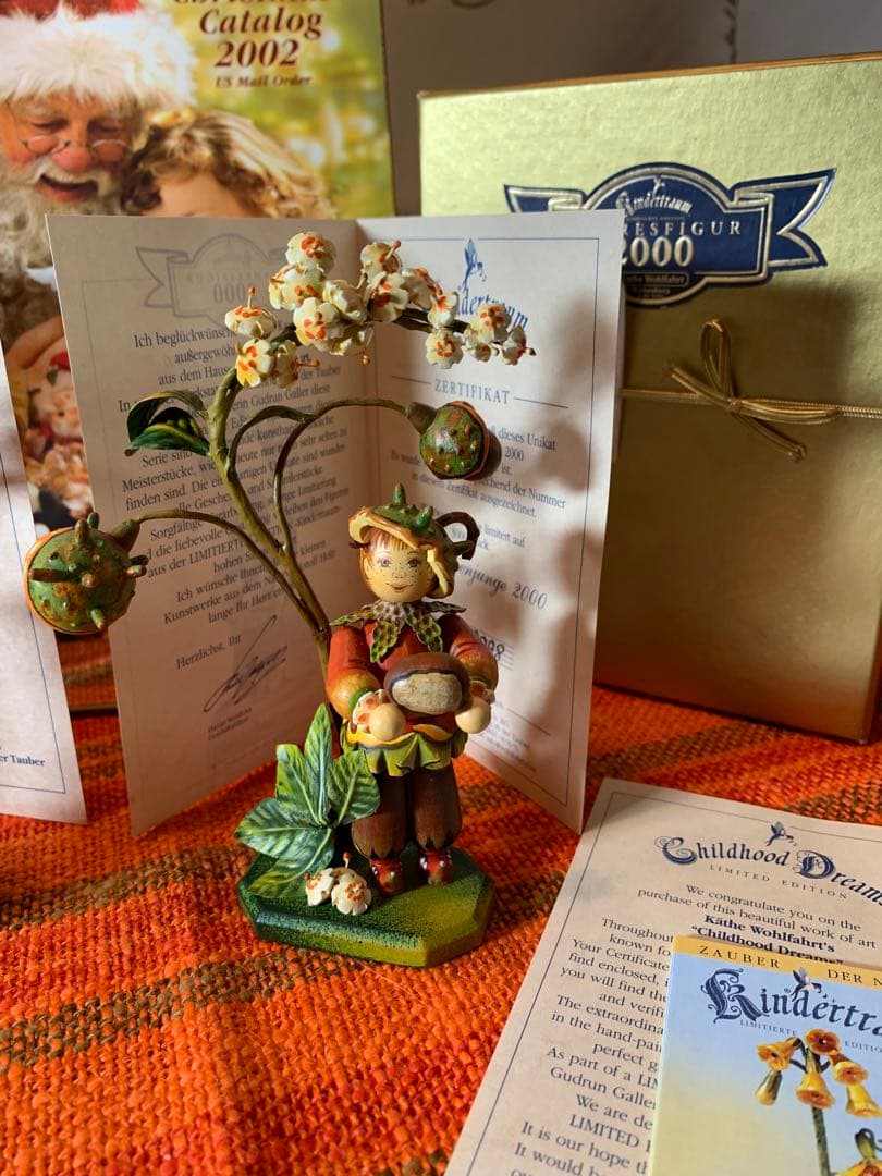 ドイツ製　木製人形　ケーテウォルファルト社の限定お人形セット(メル様ご確認用)