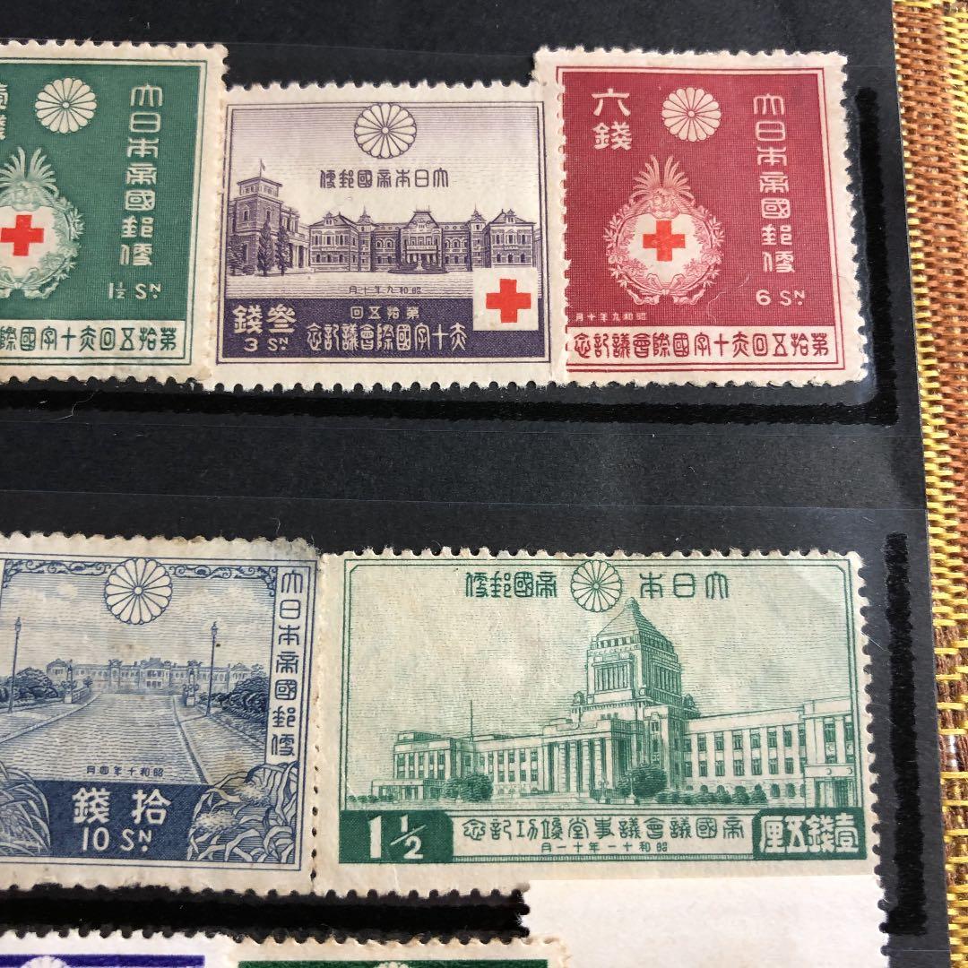 カタログ価38,210円！昭和3〜19年記念切手38種！１０シリーズ完！格安にて