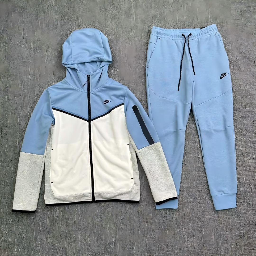 Nike ジャージ上下セット 青/白**L**