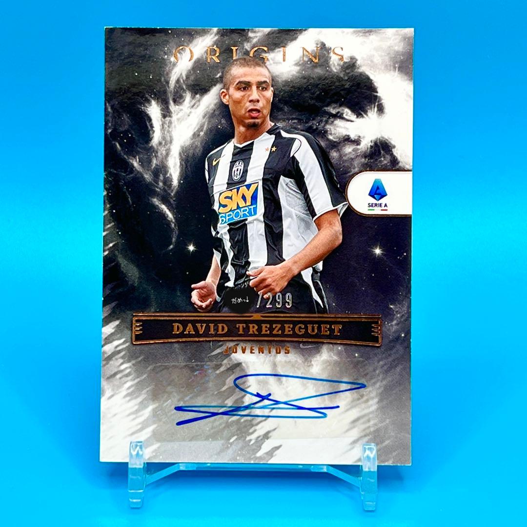 22-23 PANINI TREZEGUET トレゼゲ 直筆サイン 299シリ