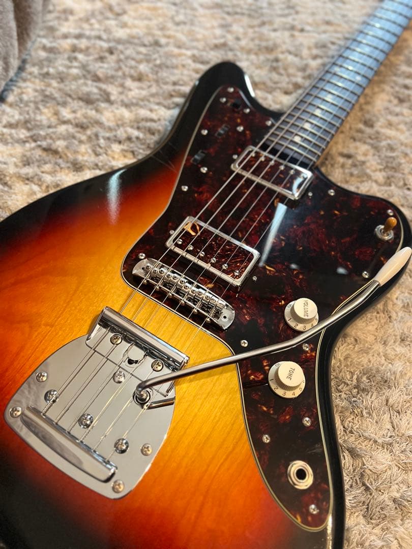 k.nyui ジャズマスター　KNJM 3TS エレキギター