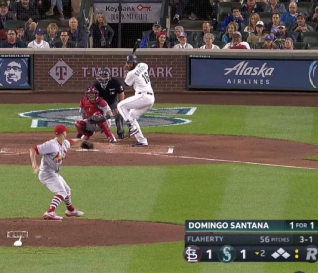 ヤクルト サンタナ2019年 実使用ユニフォーム ※ hranm2003