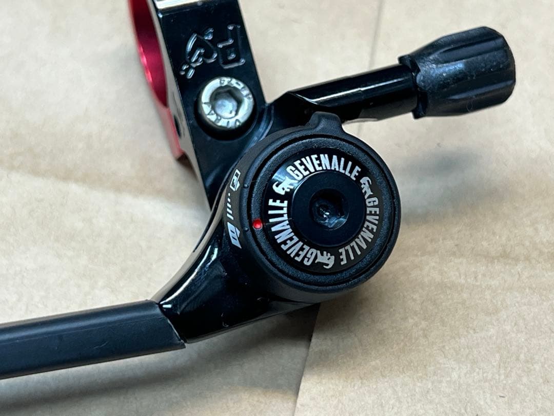 PAUL x Simworks Thumbies Bk/Rd シフター付