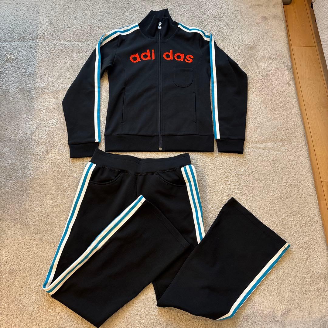 adidas ジャージ上下セットSサイズ