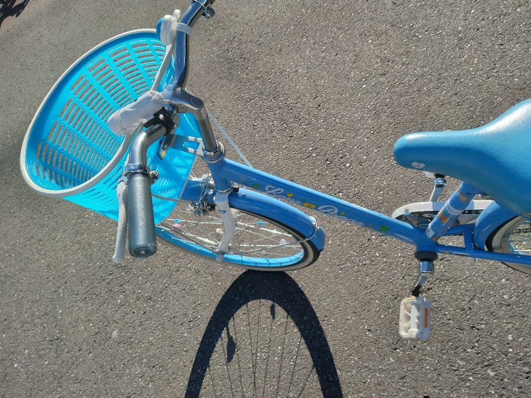 子供用20インチ自転車 青