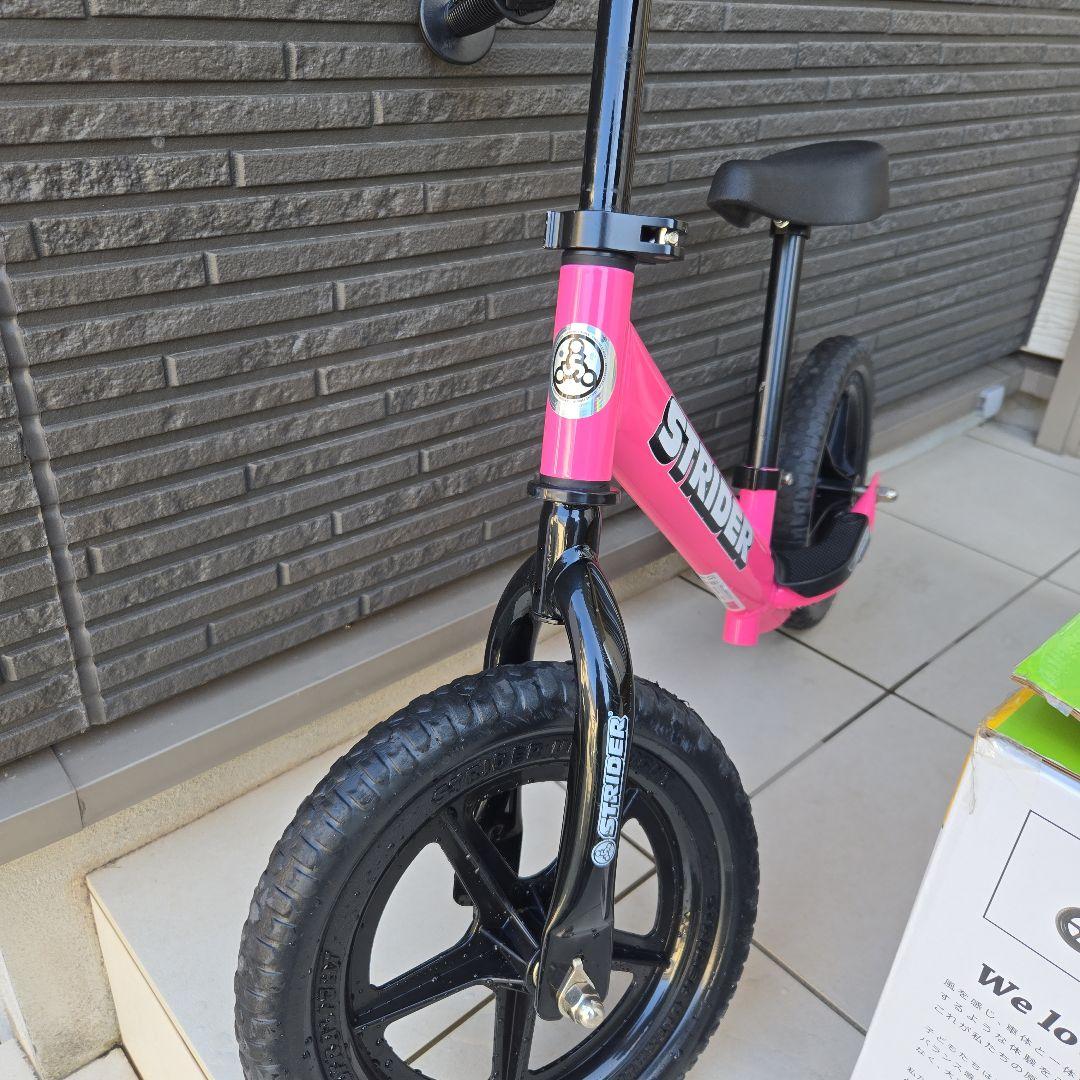 STRIDER バランスバイク ピンク　12スポーツ