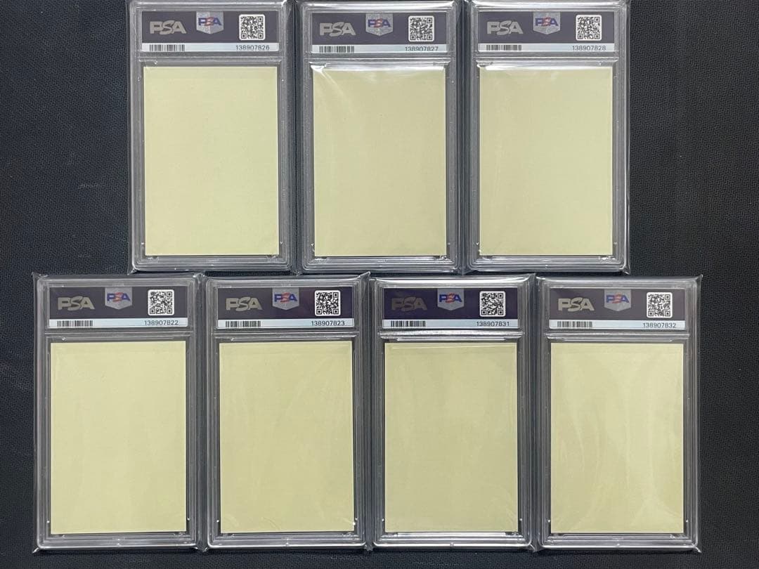 PSA10 7枚セット（非連番）　トウホク　ステッカー　ポケモン　ピカチュウ