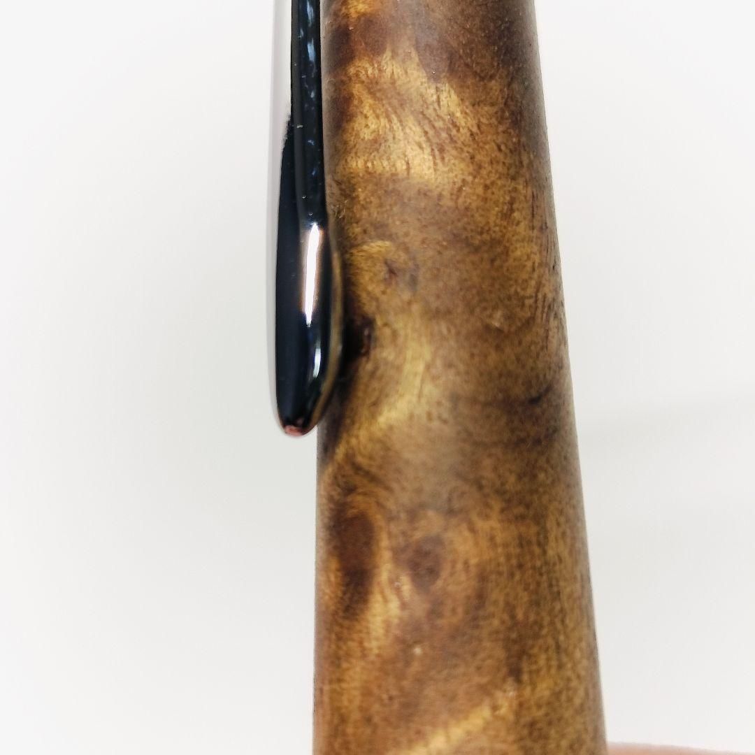 【極上杢】こぶた工房 マーブルウッド シャープペンシル クリップ傷なし