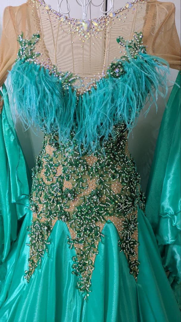 社交ダンス　スタンダードドレス　Felicia製