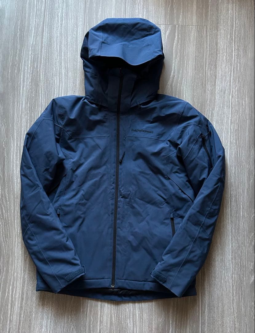 美品 ピークパフォーマンス 中綿 ジャケット パンツ セット ネイビー M