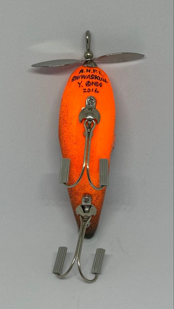 ルアー・フライ A.H.P.L. SHIWASKULL ORANGE