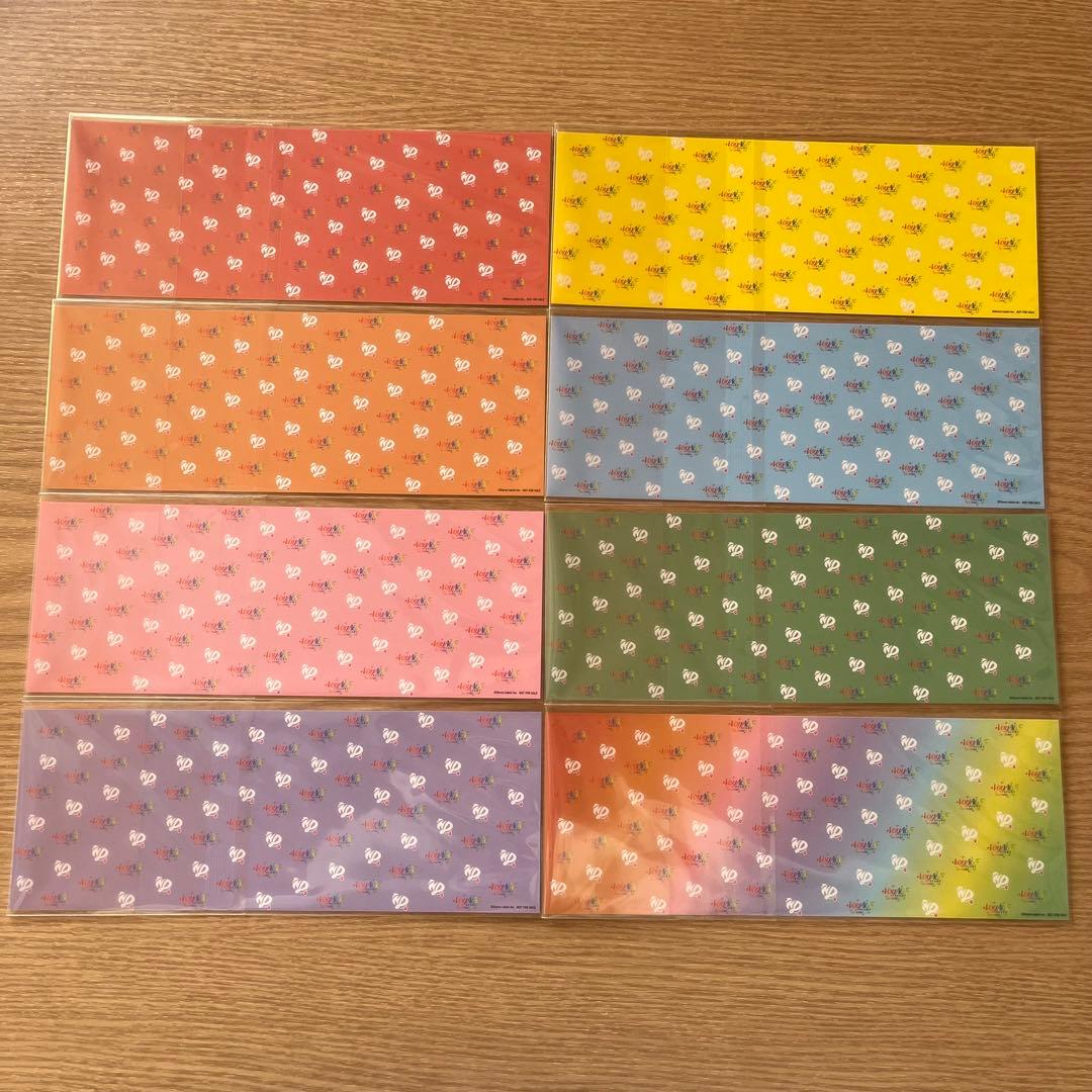 なにわ男子 なにふぁむぱす チケット型カード 全種セット