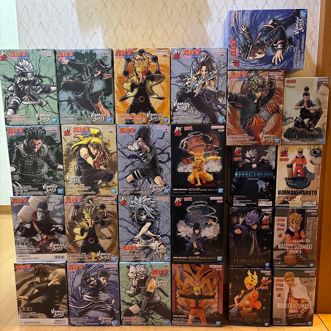 ナルト　VIBRATION STARS はたけカカシ 25体セット