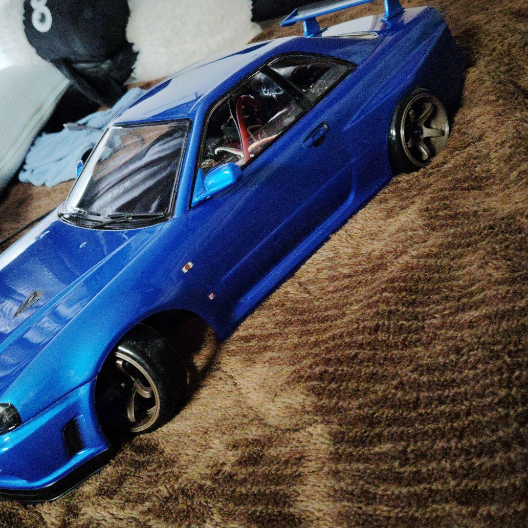 GTR R34ラジコンボディ