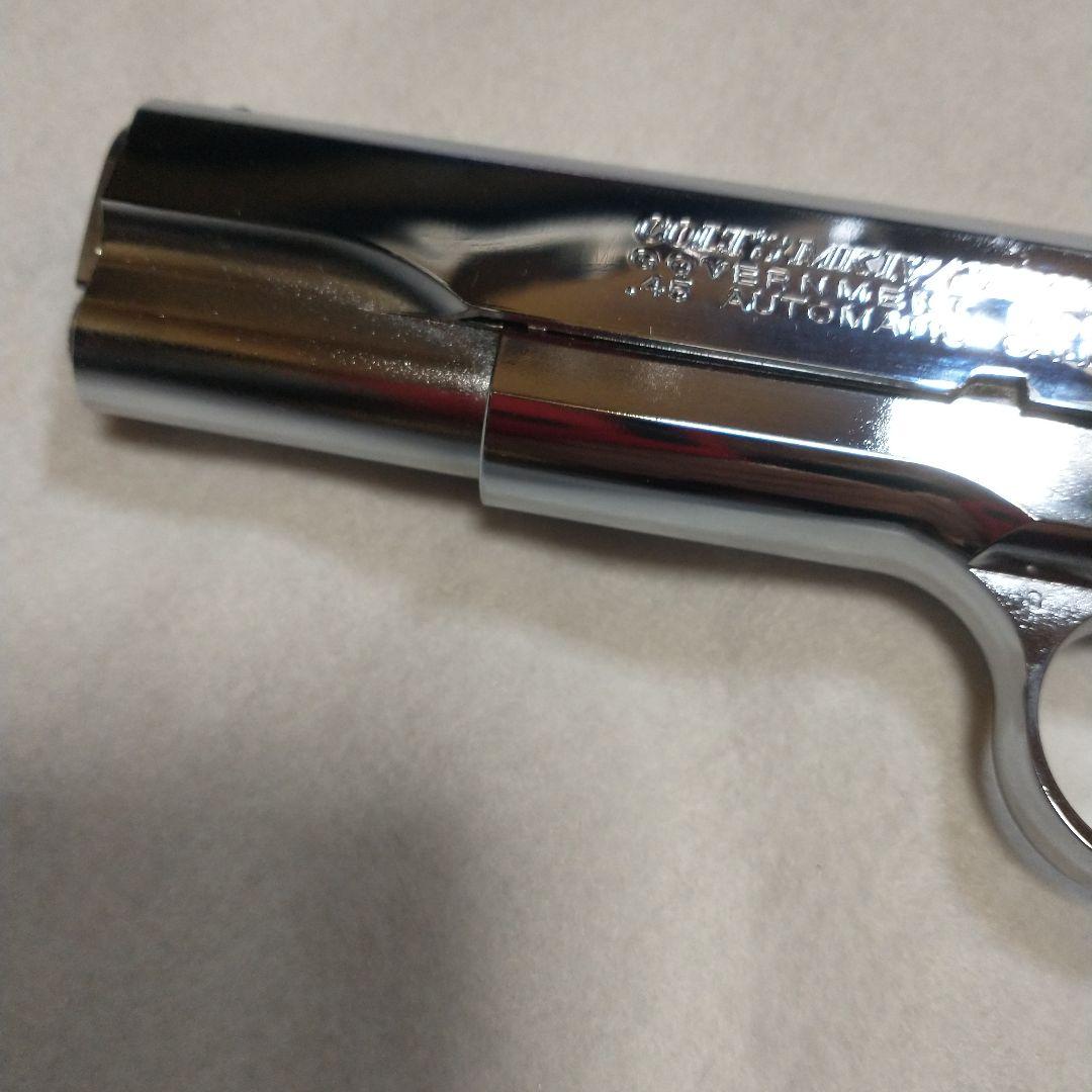 や*マ様 東京マルイ コルト ガバメント シリーズ70 ニッケルフィニッシュ