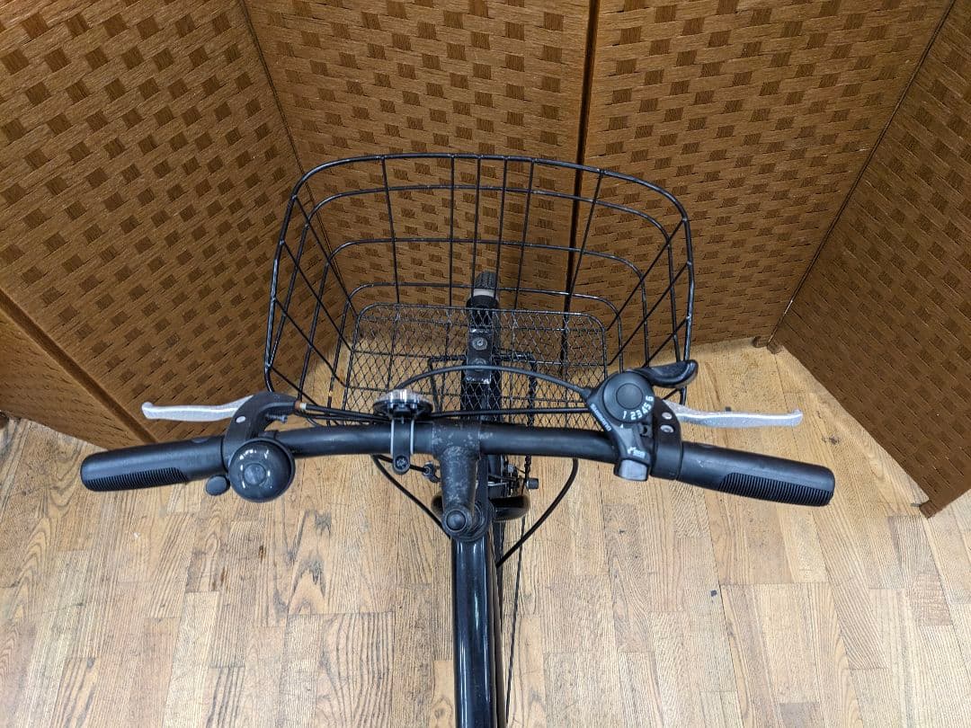 U028 普通自転車　26インチ　6段変速 LEDオートライト