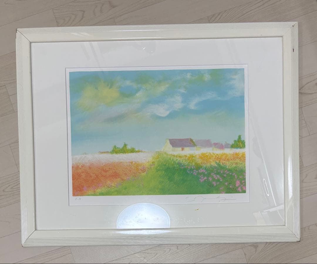 クロード・マヌキアン (Claude Manoukian) のリトグラフ作品です