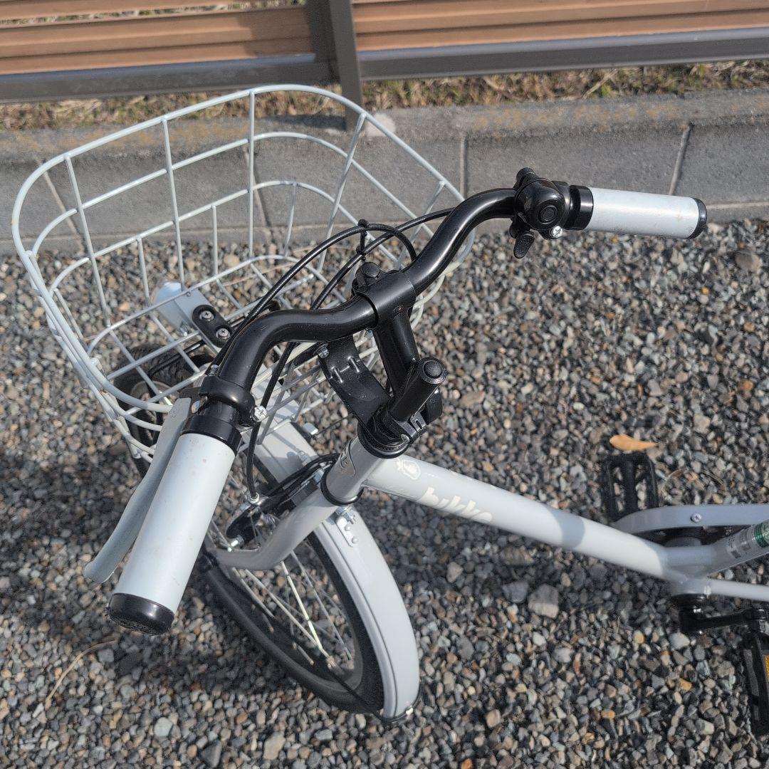 ブリジストン　bikke　22インチ　ブルーグレー