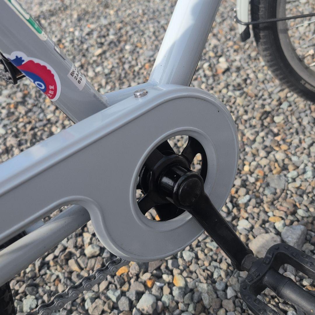 ブリジストン　bikke　22インチ　ブルーグレー