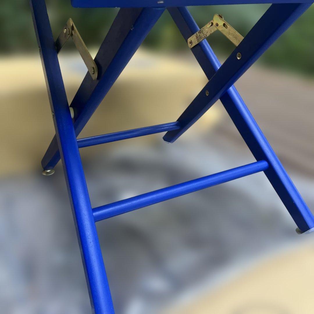 Canon ディレクターズチェア 木製 帆布　折りたたみ 1984年ロス五輪