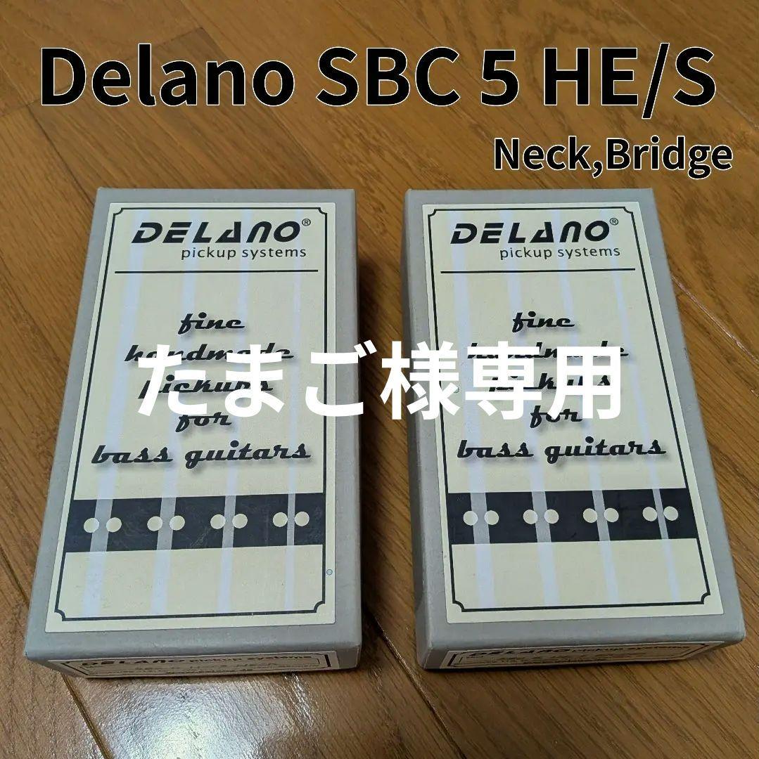 Delano SBC 5 HE/S Neck,Bridgeセット