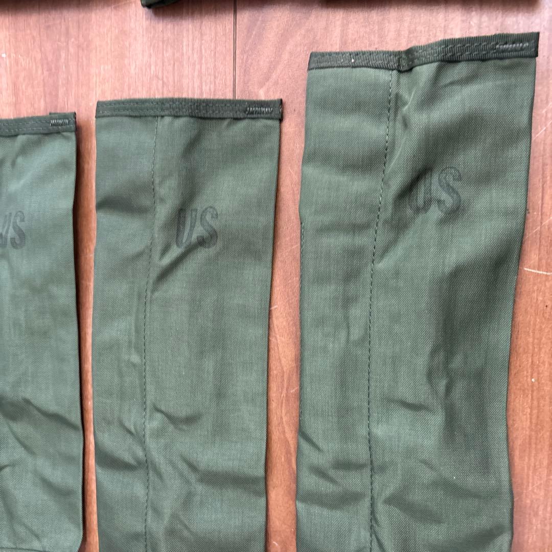 デッドストック　米軍　実物　クリーニングキットケース　ODグリーン 10枚セット