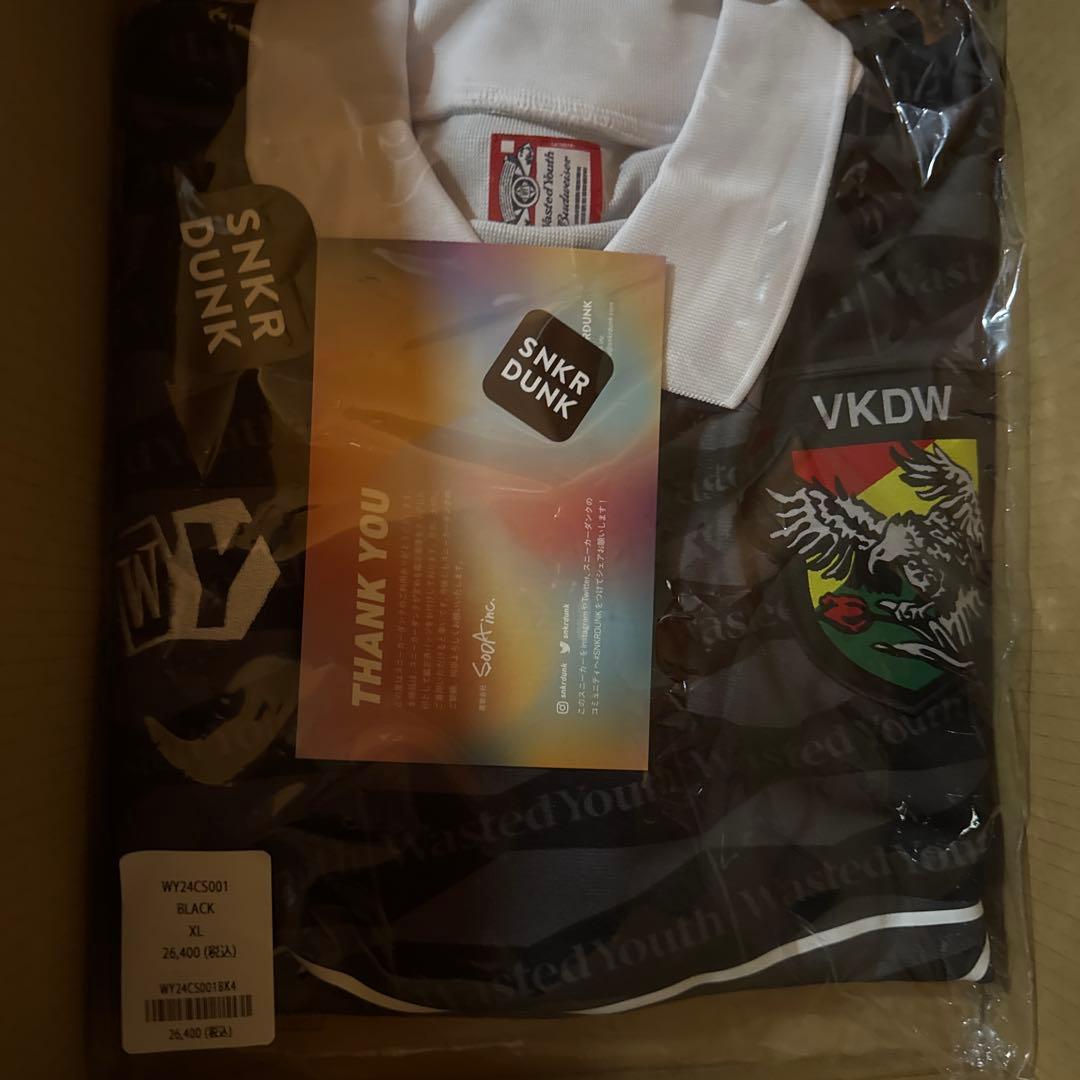 Wasted Youth x Budweiser SOCCER GAME 黒