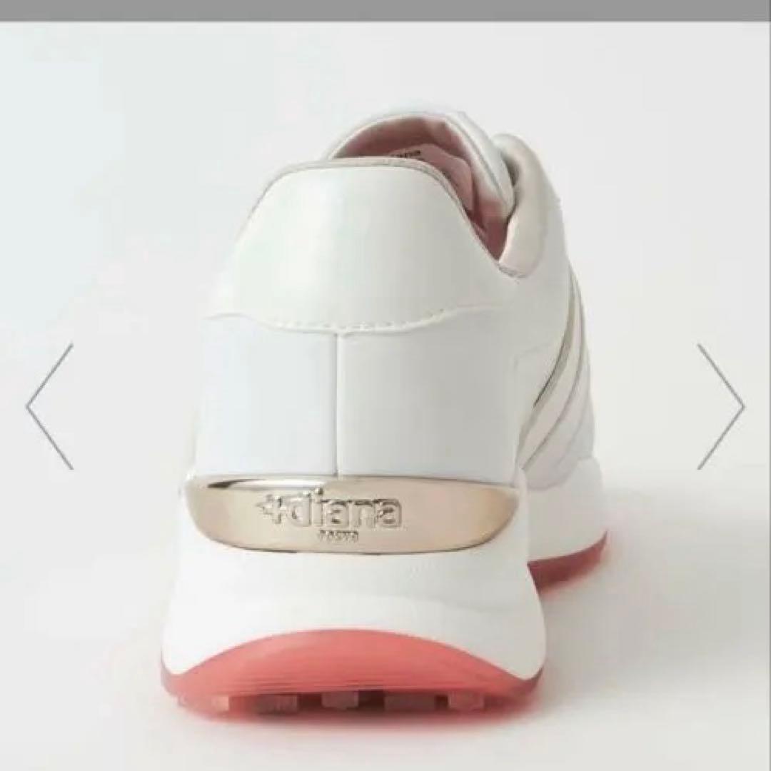 ＋Dianaゴルフシューズ　ビジュー　23.0cm