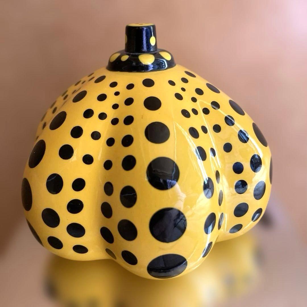 草間彌生 かぼちゃ パンプキン ペーパーウェイト オブジェ 箱有り