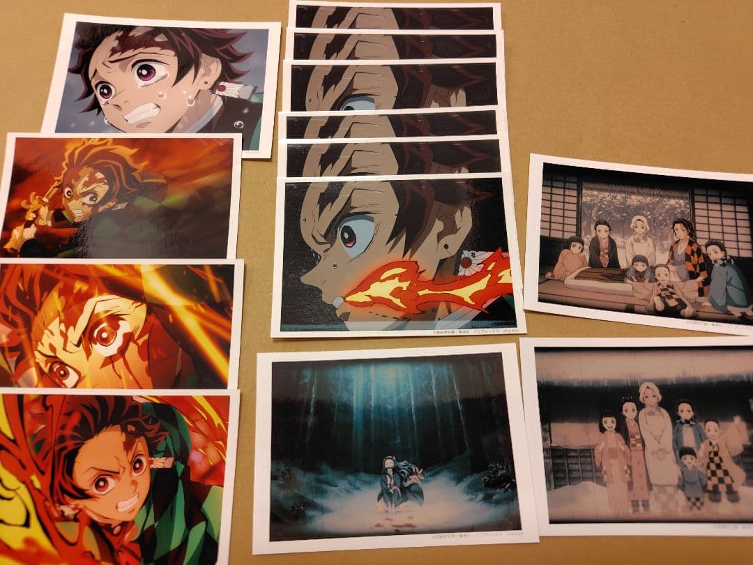 鬼滅の刃　ブロマイドくじ　遊郭編　無限列車編　36点　まとめ売り