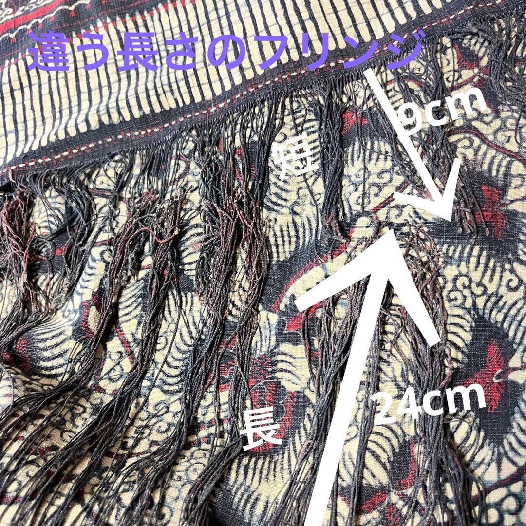 ジャワ島東部　ガジ村　ヴィンテージ／オールハンドメイド更紗