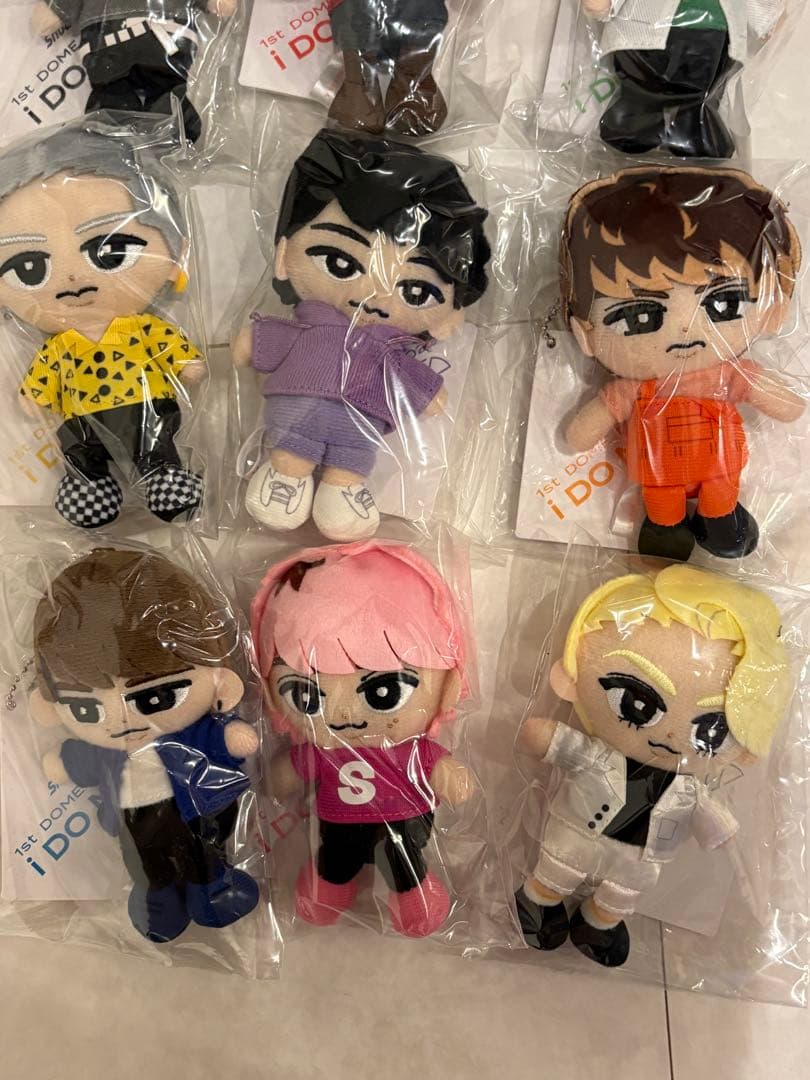 Man すのチル　ぶら下がりシリーズ　ぬいぐるみ 9人セット